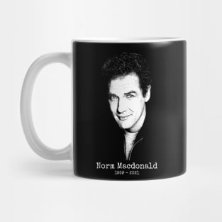 Tribute To Norm MacDonald // 90s Aesthetic Design Mug